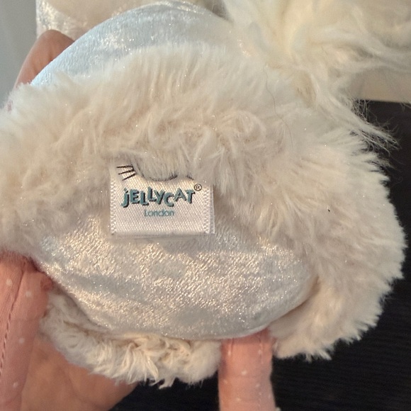 Jellycat I am Unicorn Moon" Perkies Plush 12" Velvety, Glitter Horn & Boots - Picture 2 of 2